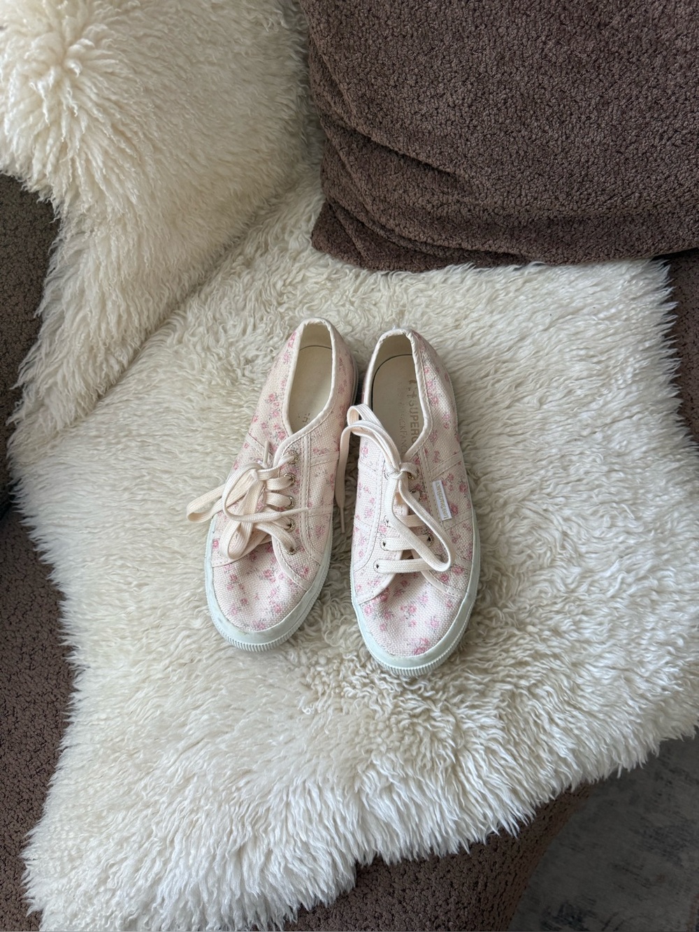 Superga x LoveShackFancy canvas printed sneakers